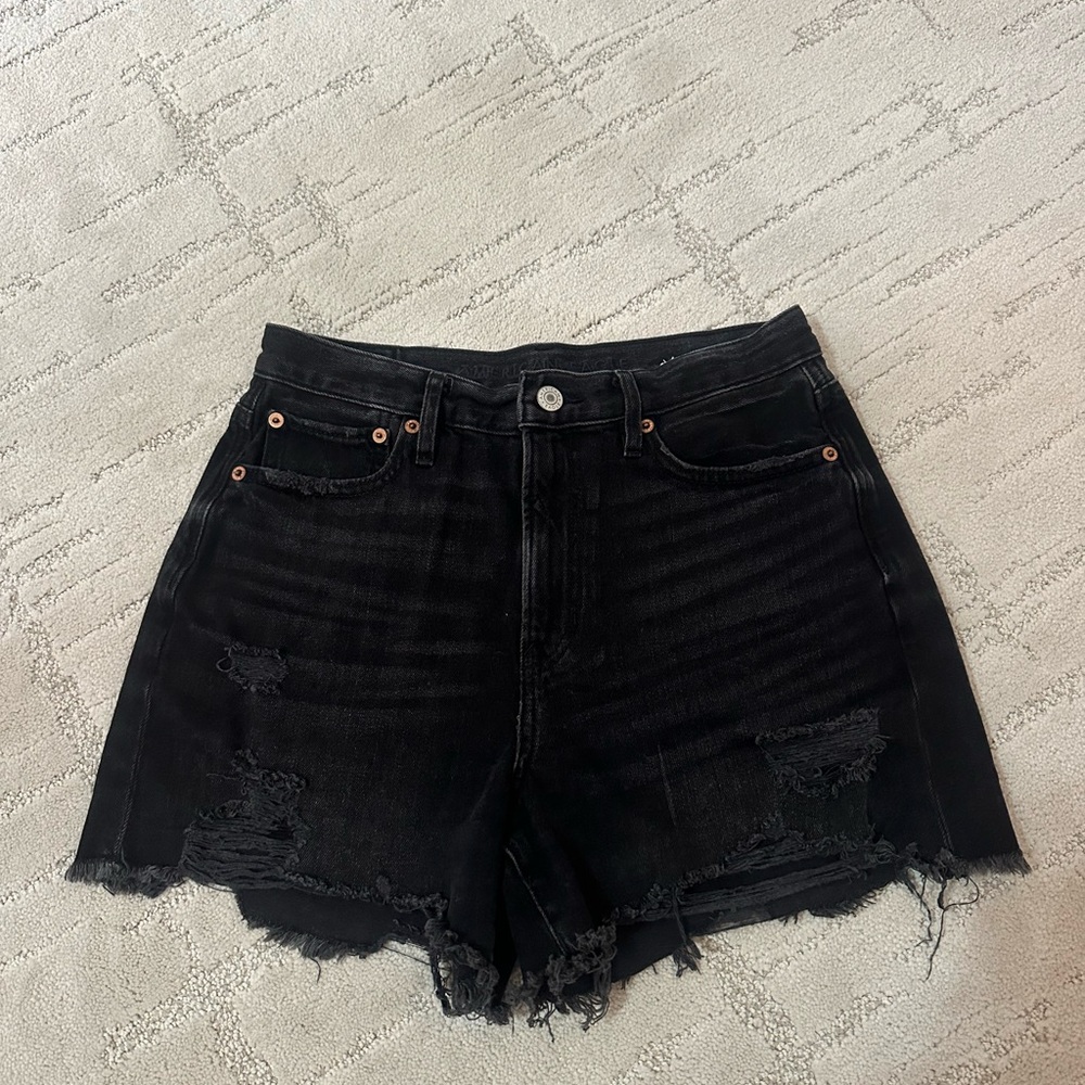 American Eagle Outfitters Black Jean Shorts